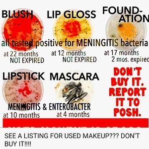 NO USED BEAUTY, SKINCARE, COSMETICS, APPLICATION BRUSHES ARE ALLOWED ON POSHMARK